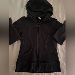 Vintage Lululemon fitted zip-up sweatshirt